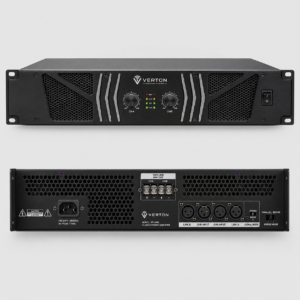VERTON PA-2150 – 2-Channel 1500W Class D PA Amplifier (Broadcast / 2U Rack)