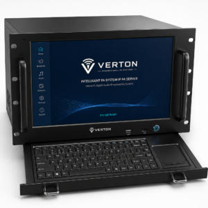 VERTON IP-PA-7000 – Intelligent Campus PA System IP Network Broadcasting Server
