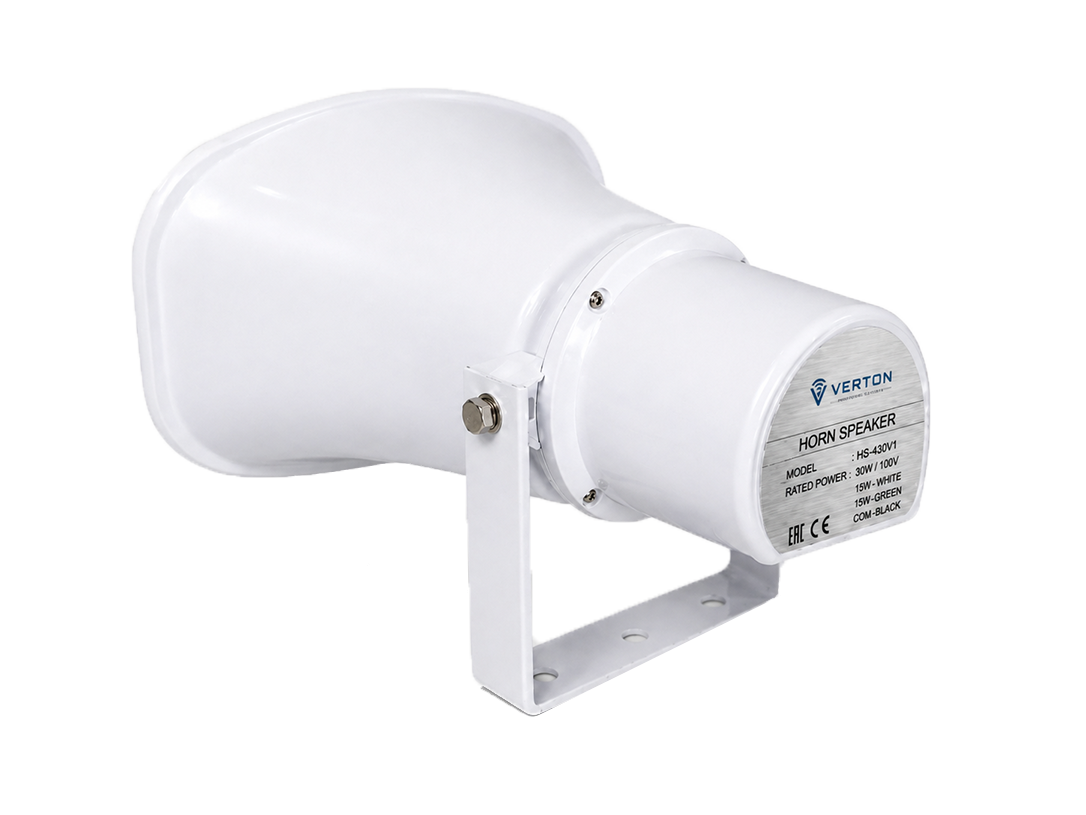 VERTON HS-A30V1 – 30W Outdoor Horn Speaker (100V Line, IP65)